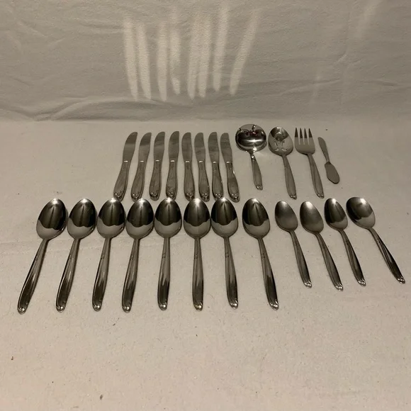 Simeon L. & George H. Rogers Variety Flatware - Picture 1 of 6
